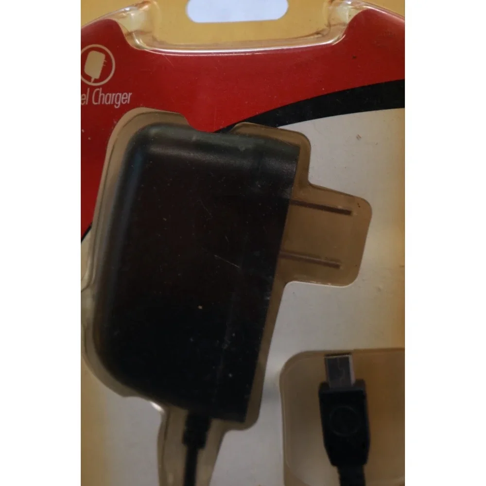 Cellular Icons Mini USB Travel Wall Charger Black Vintage Phone New Sealed